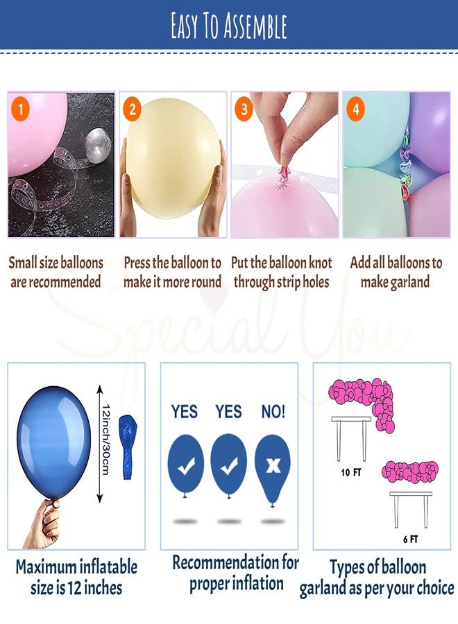 SpecialYou.in Special You 1st Birthday Decoration for Baby Boy with Blue and White Balloons for Decoration, Back Drop Curtain for Decor, Birthday Decoration kit- 67 Pcs - Image 4